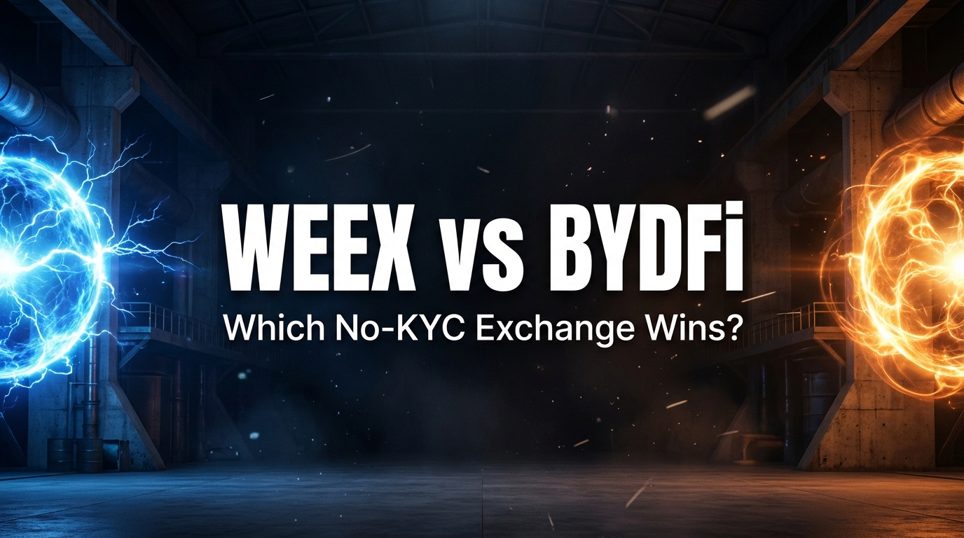 WEEX vs BYDFi 2026: Which No-KYC Exchange Should You Use?