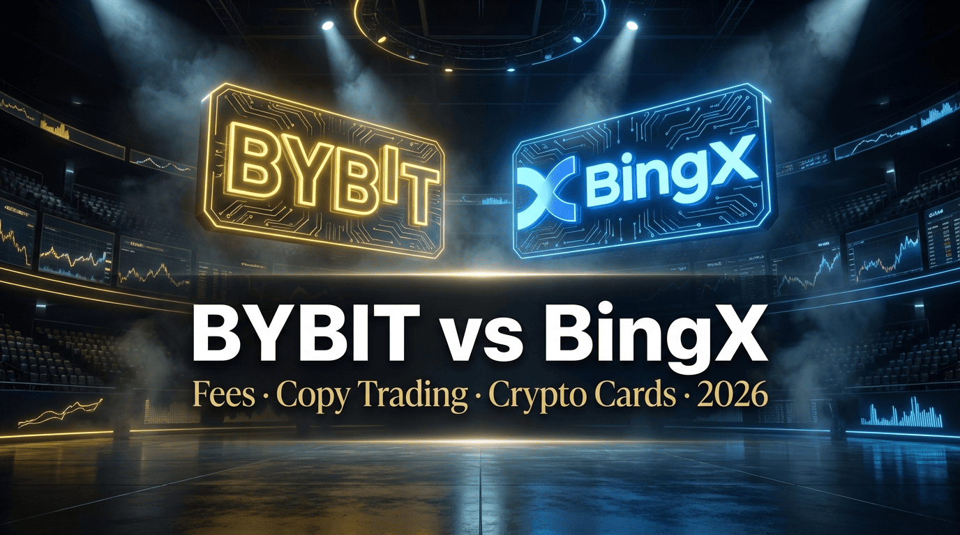 Bybit vs BingX 2026: Full Comparison — Fees, Leverage, Copy Trading & Crypto Cards